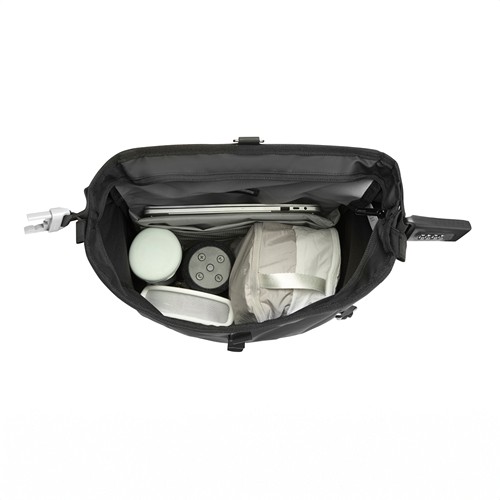 black Mochila antirrobo Urban resistente al agua
