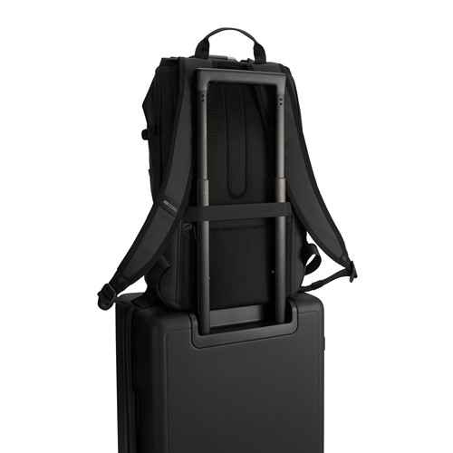 black Mochila antirrobo Urban resistente al agua