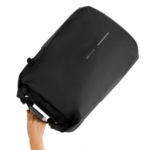 black Mochila antirrobo Urban resistente al agua