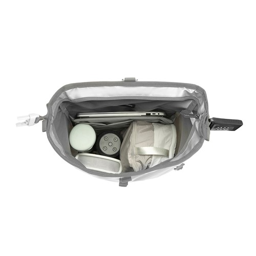 de blanco Mochila antirrobo Urban resistente al agua