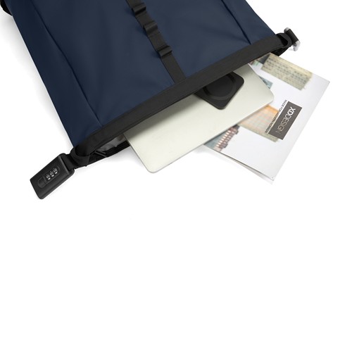 azul marino Mochila antirrobo Urban resistente al agua