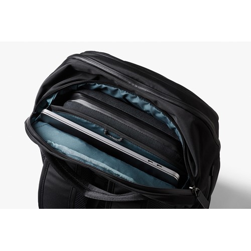 black Bellroy Transit Workpack Pro 28L