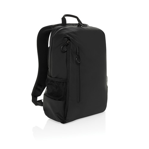 black Mochila Lima ordenador 15,6¨ resistente agua AWARE™ RPET