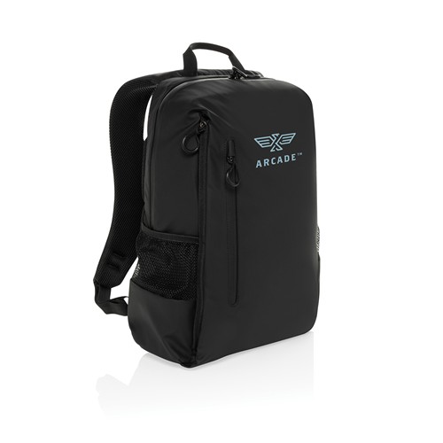 black Mochila Lima ordenador 15,6¨ resistente agua AWARE™ RPET