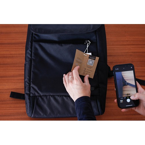 black Mochila ordenador 15,6