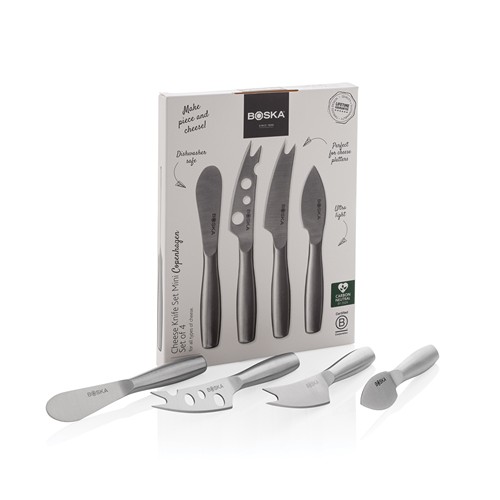 Set mini de cuchillos para queso Copenhagen BOSKA