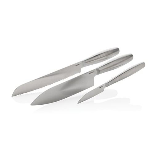acero Set 3 piezas de cuchillos cocina Copenhagen BOSKA