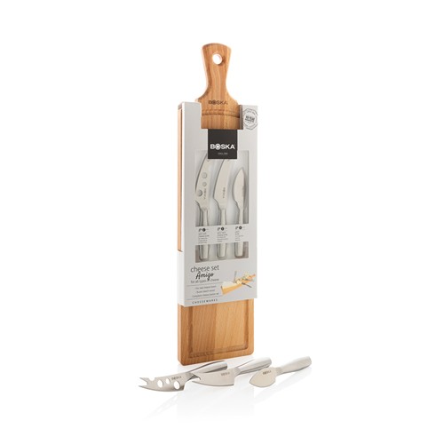marrón Set para queso Amigo BOSKA