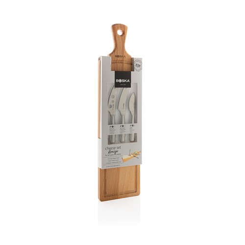marrón Set para queso Amigo BOSKA