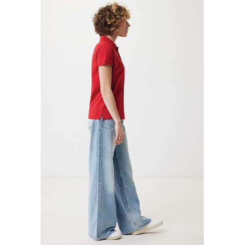 red IQONIQ Yosemite Polo Piqué Mujer Algodón Reciclado