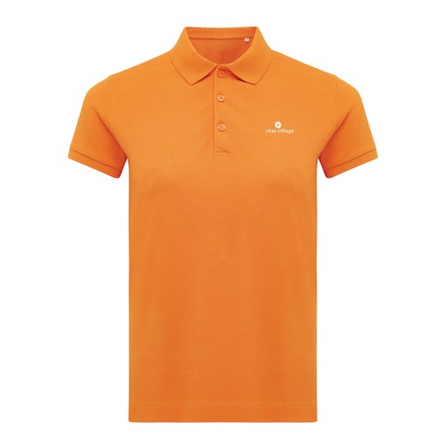 Polo Iqoniq Yosemite piqué algodón reciclado de mujer
