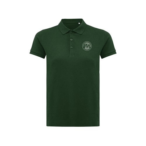 verde bosque IQONIQ Yosemite Polo Piqué Mujer Algodón Reciclado