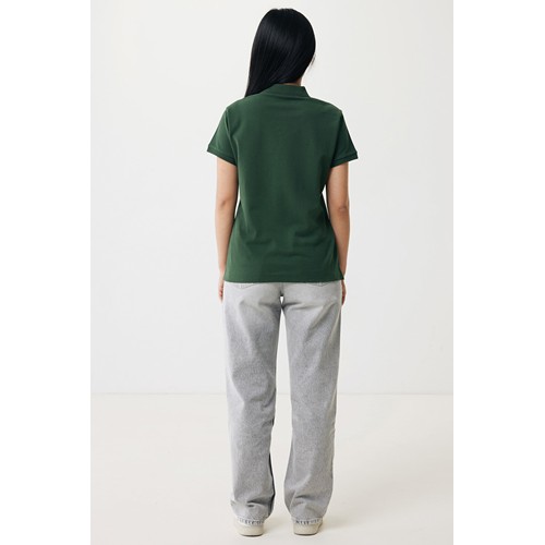 verde bosque IQONIQ Yosemite Polo Piqué Mujer Algodón Reciclado