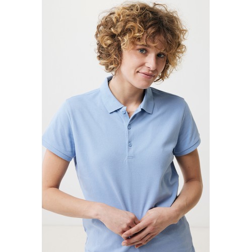 Polo Iqoniq Yosemite piqué algodón reciclado de mujer