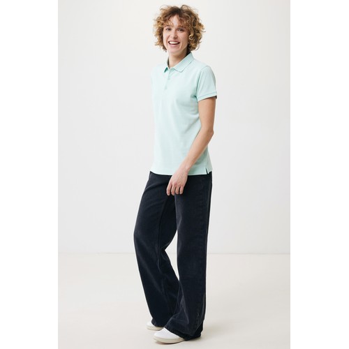 Polo Iqoniq Yosemite piqué algodón reciclado de mujer