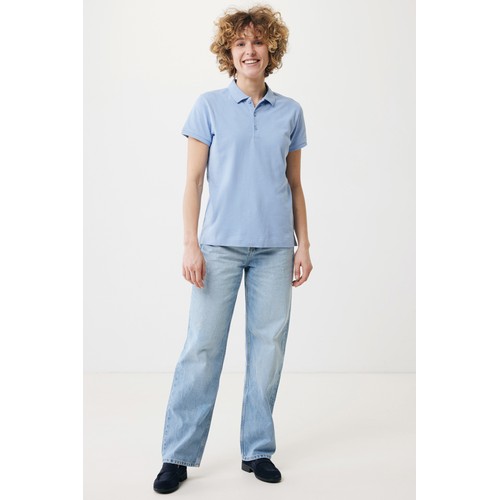 Polo Iqoniq Yosemite piqué algodón reciclado de mujer