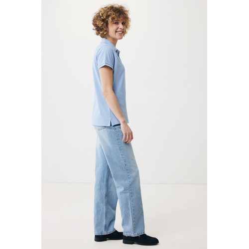 Polo Iqoniq Yosemite piqué algodón reciclado de mujer