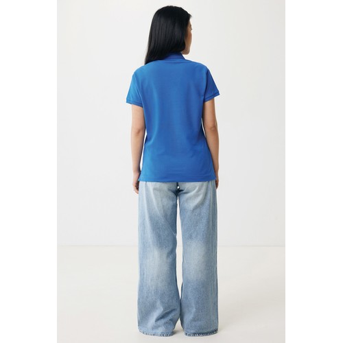 Polo Iqoniq Yosemite piqué algodón reciclado de mujer
