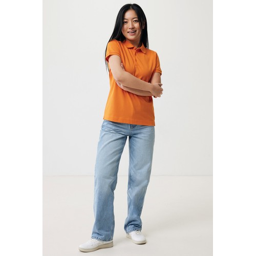 Polo Iqoniq Yosemite piqué algodón reciclado de mujer