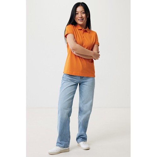 Polo en coton recyclé IQONIQ Yosemite Femme