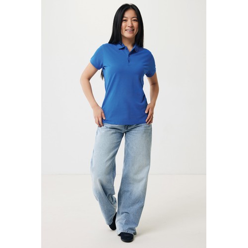 Polo Iqoniq Yosemite piqué algodón reciclado de mujer