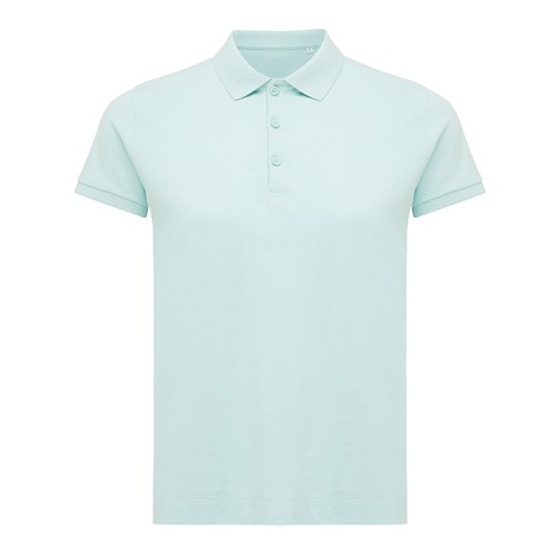 verde menta IQONIQ Yosemite Polo Piqué Mujer Algodón Reciclado