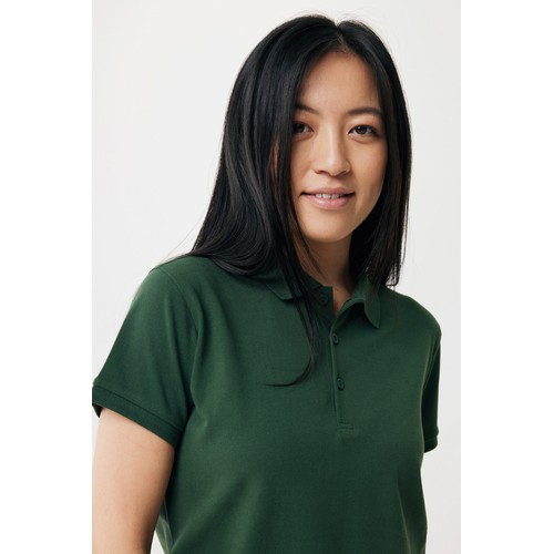 Polo Iqoniq Yosemite piqué algodón reciclado de mujer
