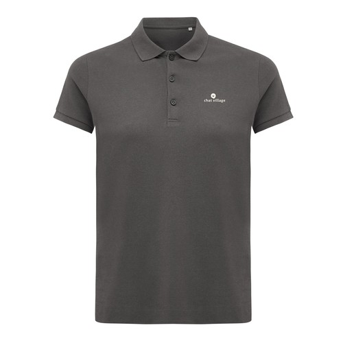 Polo Iqoniq Yosemite piqué algodón reciclado de mujer