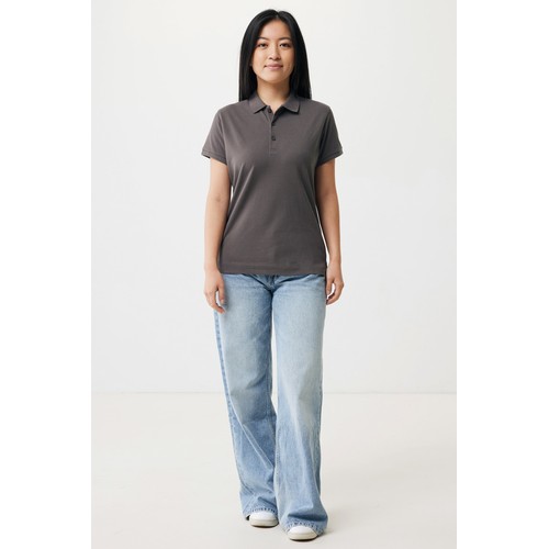 Polo Iqoniq Yosemite piqué algodón reciclado de mujer