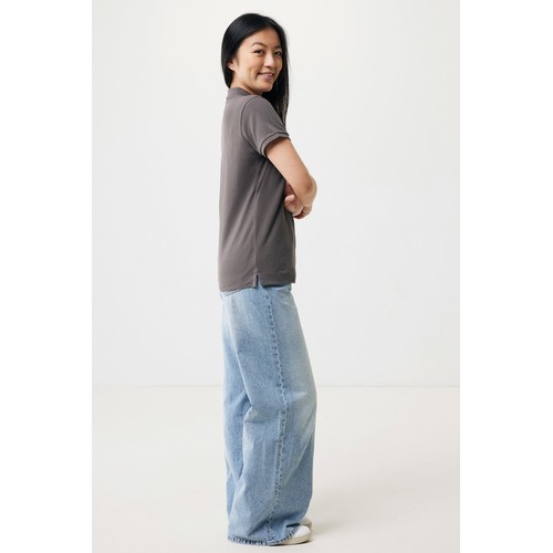 Polo Iqoniq Yosemite piqué algodón reciclado de mujer