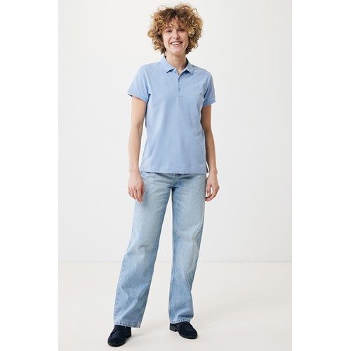 Polo en coton recyclé IQONIQ Yosemite Femme