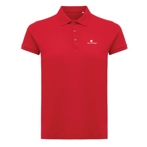 Polo Iqoniq Yosemite piqué algodón reciclado de mujer