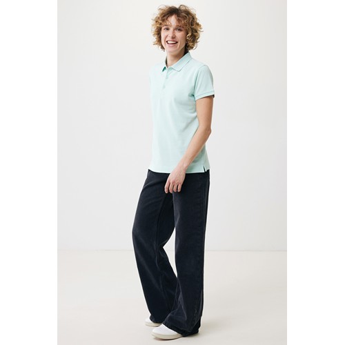 Polo en coton recyclé IQONIQ Yosemite Femme