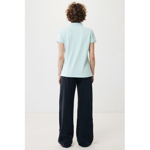 Polo Iqoniq Yosemite piqué algodón reciclado de mujer