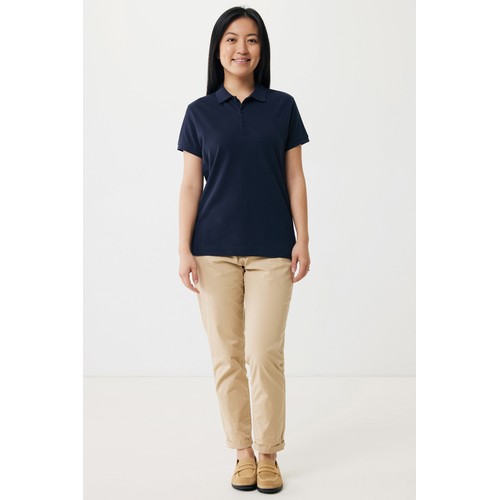 Polo Iqoniq Yosemite piqué algodón reciclado de mujer