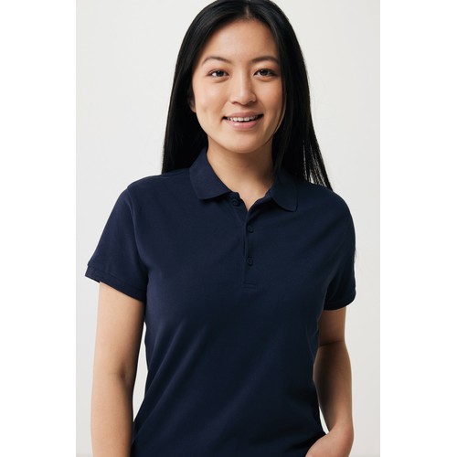 Polo Iqoniq Yosemite piqué algodón reciclado de mujer