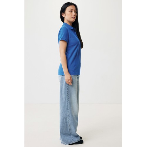 Polo IQONIQ Yosemite piqué algodón reciclado de mujer