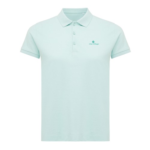 Polo IQONIQ Yosemite piqué algodón reciclado de mujer