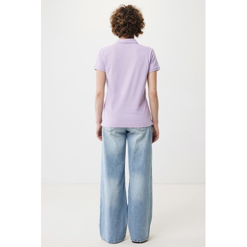 Polo IQONIQ Yosemite piqué algodón reciclado de mujer