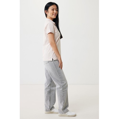 pink IQONIQ Yosemite Polo Piqué Mujer Algodón Reciclado