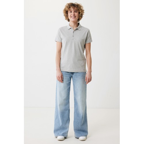 Polo IQONIQ Yosemite piqué algodón reciclado de mujer