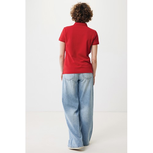 red IQONIQ Yosemite Polo Piqué Mujer Algodón Reciclado