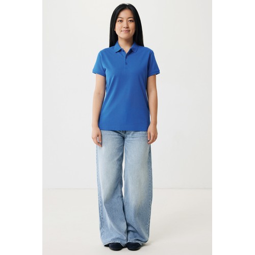 Polo Iqoniq Yosemite piqué algodón reciclado de mujer
