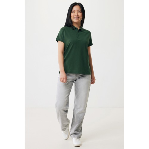 Polo Iqoniq Yosemite piqué algodón reciclado de mujer