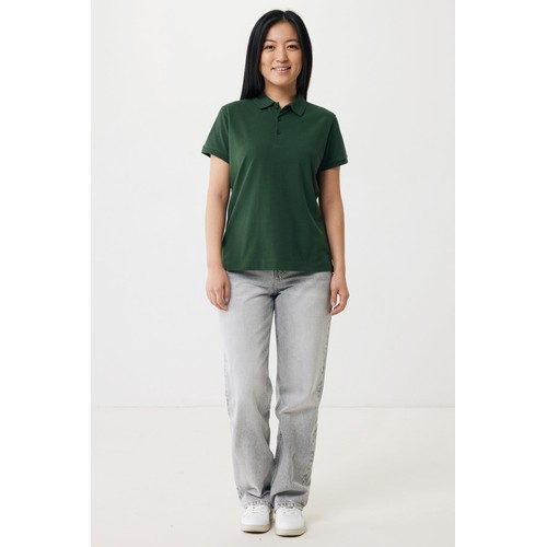 Polo Iqoniq Yosemite piqué algodón reciclado de mujer