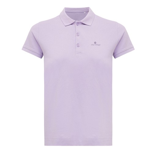 Polo Iqoniq Yosemite piqué algodón reciclado de mujer