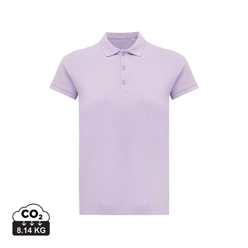 lavanda IQONIQ Yosemite Polo Piqué Mujer Algodón Reciclado