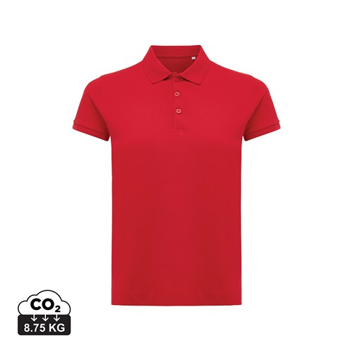 red IQONIQ Yosemite Polo Piqué Mujer Algodón Reciclado