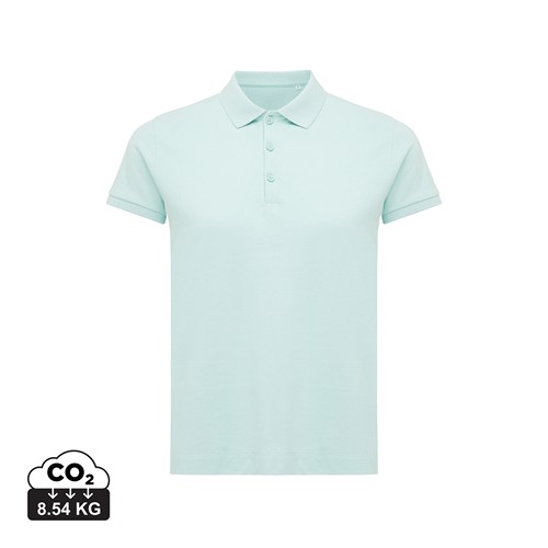 verde menta IQONIQ Yosemite Polo Piqué Mujer Algodón Reciclado