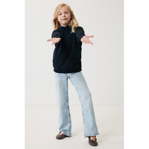 Sudadera Iqoniq Yengo capucha de algodón reciclado niños